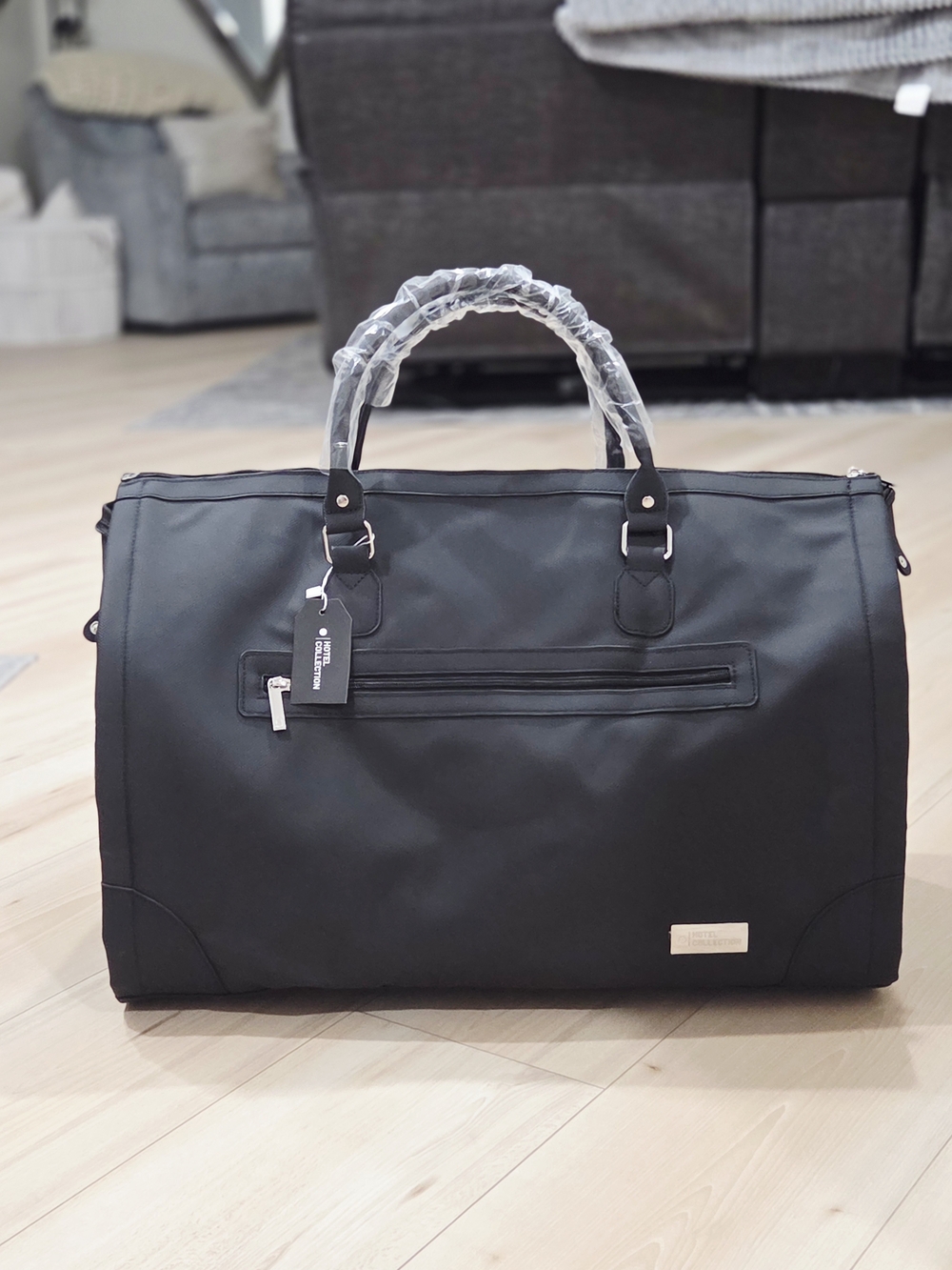 Hotel Collection Black Travel Duffel/Fold Out Garment Bag